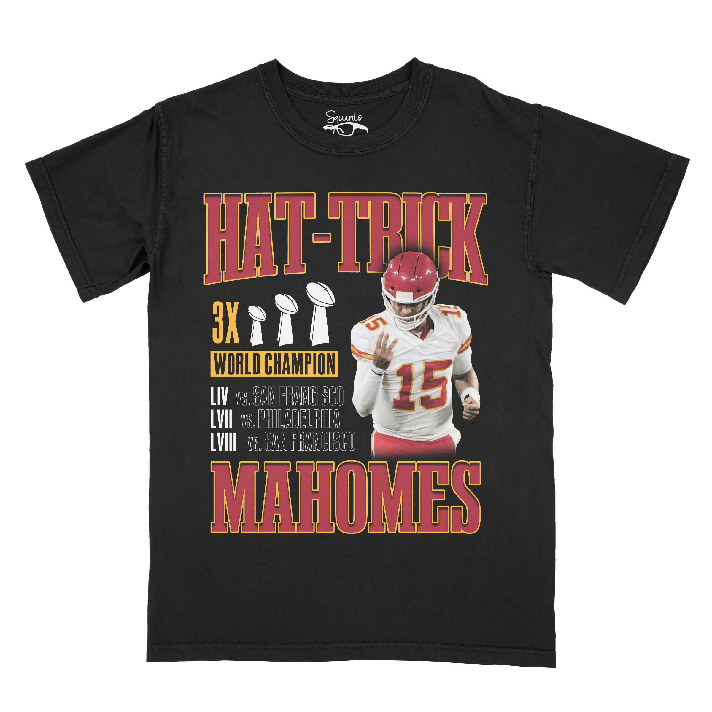 【house on the hill】S/S Tee (Red Check) HatTrickMahomesMock.png?v=