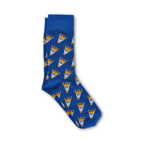Shuttlecock Dress Socks